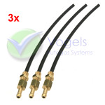 Injector extension kit 3 Cyl. - Inlet manifold nozzles + polyamide straws