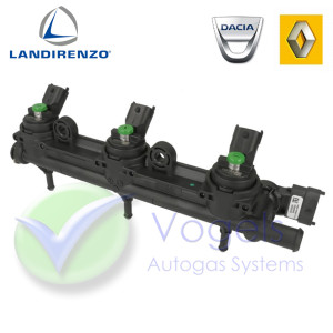 Landi Renzo Gasinjectorrail 3 cil. – Renault / Dacia 1.0 TCe incl. T/P sens OEM RSA