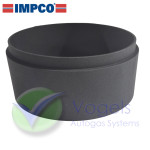 IMPCO Adapter Erhöhungsring TBI Ø128mm x 50mm hoch - Kunststoff 3D Version für TBI (Throttle Body Injection)