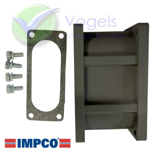 IMPCO Adapter A1-60 Extension arm 75mm Straight Kunststof 3D Versie incl. Gasket