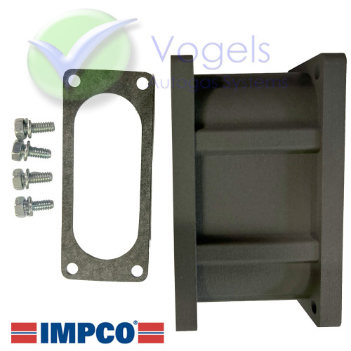 IMPCO Adapter A1-60 Verlengarm 75mm Recht Kunststof 3D Versie incl. Pakking