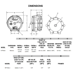IMPCO VFF30 FUEL Lock-Off-Vakuum (unbestückt)