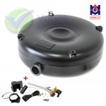 GZWM LPG-Unterflurtank 1-Loch 0° Extern 92L (Ø720x270) inkl. Multivalve