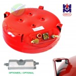 GZWM LPG-Vapor Toroidal Tank 4-Hole 63L (Ø650x230) incl. Fittingss