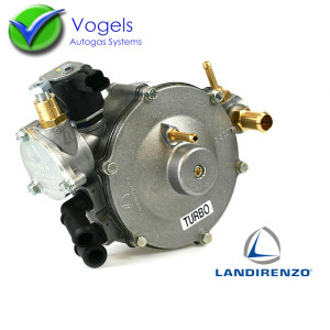 Landi Renzo LPG Reducer Type Li10 Turbo incl. Gas shut-off valve