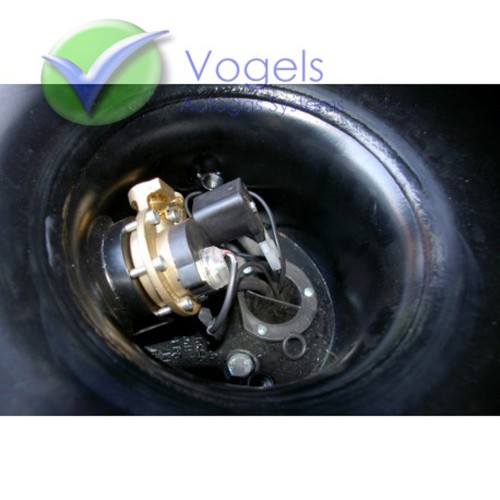 GZWM LPG-Ringtank 1-Gats 30° Intern 59L (Ø630x250) incl. Multivalve