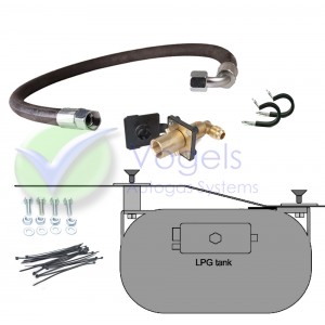 Installation Kit for Underslung fitting 4-Hole LPG Toroidal Tank