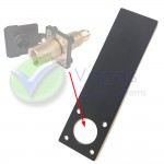 Mounting bracket - Mounting bracket for square LPG filling connection