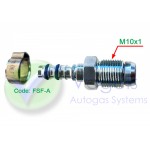 SF-Fitting XD-3 FSF-A M10 + Oetiker-Rohrklemme