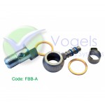 SF-Fitting XD-3 FBB-A Banjo M10 + Oetiker-Rohrklemme