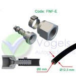 LPG-Gasleiding SF XD-5 kunststof complete set 10mm x 7/8m + FNF + FSR