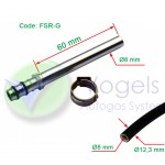 SF-Fitting XD-5 FSR-G L60 + Oetiker-Rohrklemme