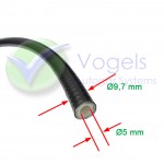 LPG Flex Pipe Kit FARO 6mm x 6m. + 2x coupling